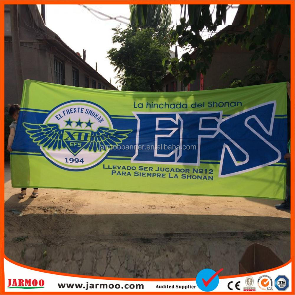 High Quality Custom Size Hanging Street Banner With Custom Logo