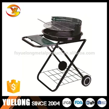 Foldable Simple Portable Trolley Charcoal BBQ Grills