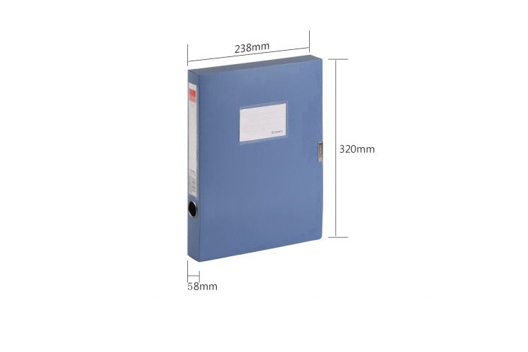 Comix 2'' unfixed Mechanism, A4 PP Box File, for government, office and school