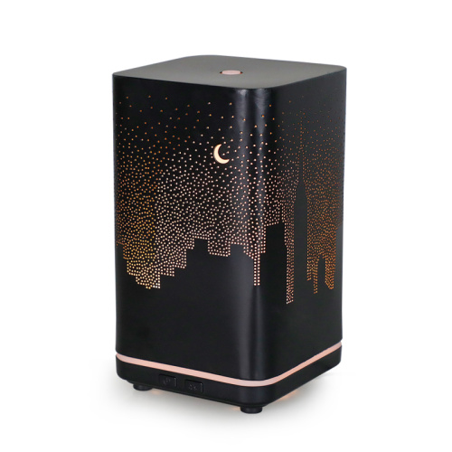 New Business Aroma Diffuser Olio Essenziale Umidificatore Metallo