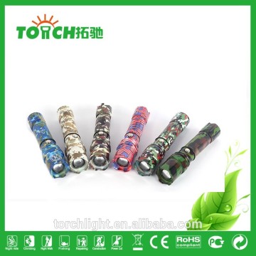 Led torch flashlight Outdoor Equipment lighting LED Flashlight Q5 Super Bright