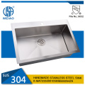 Topmount Stainless Steel Handmade Sink Single Bowl