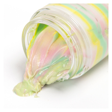 Natural Moisturizing Organic Raw Whipped Rainbow Body Butter