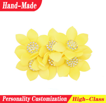 Factory handmade cloth shoe flower