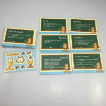 4C printing custom playing card