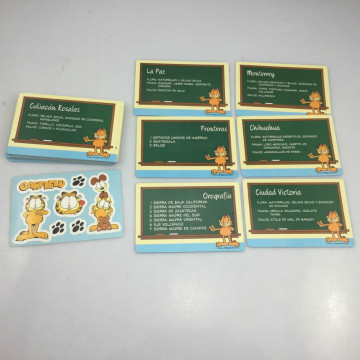 4C printing custom playing card