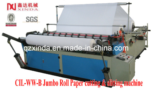 Jumbo Roll Paper Cutting & Slitting Machine