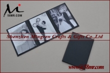 Mini Leather Peel and Stick Photo Album Holder Folio