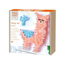 DIY Educational Toy: String a Llama Art Craft Kit - Top Sale