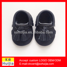 wholesale Lovely hard sole kids baby sude moccasins shoes hard sole baby shoes