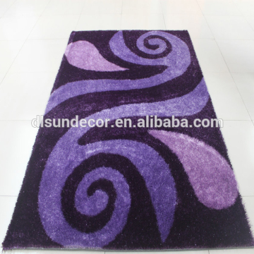 100% polyester handtufted shaggy mat carpet