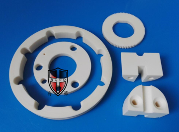 alumina ceramic gear knob precision machining parts