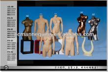 Fiberglass Half Body Mannequin