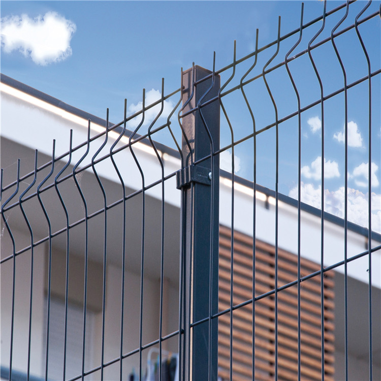 welded wire mesh panel 3d welded curvy fence