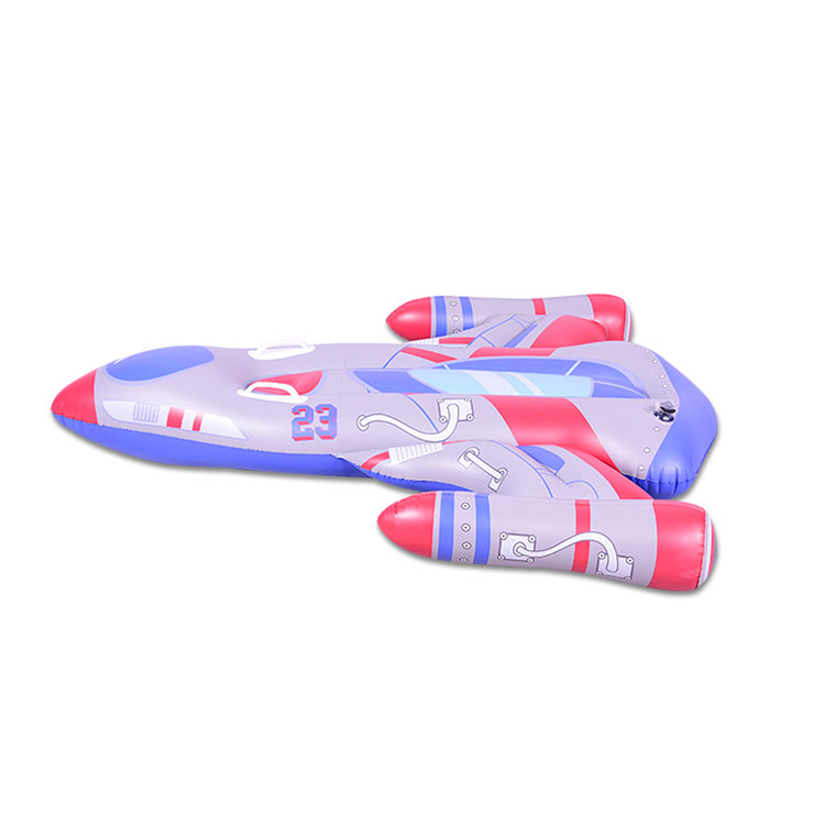 Inflatable float With Water Gun Airplane Inflatable toys