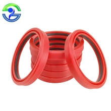 TDI Type Pu Ptfe Cu Combination Piston Rod Seal for Excavator Elephant Pump Truck