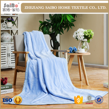 Proper price top quality 100 Polyester Two Layers Flannel Blanket