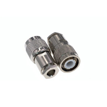 Factory Price TNC RF Connector Male Clamp - RG58 LMR195 LMR400 Cable, Nickel Plated 50ohm TNC Plug