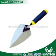 Bricklaying trowel with rubber grip/brick trowel