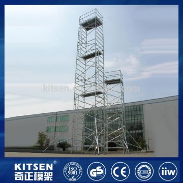 Safety solidity cuplock scaffolding mobile tower
