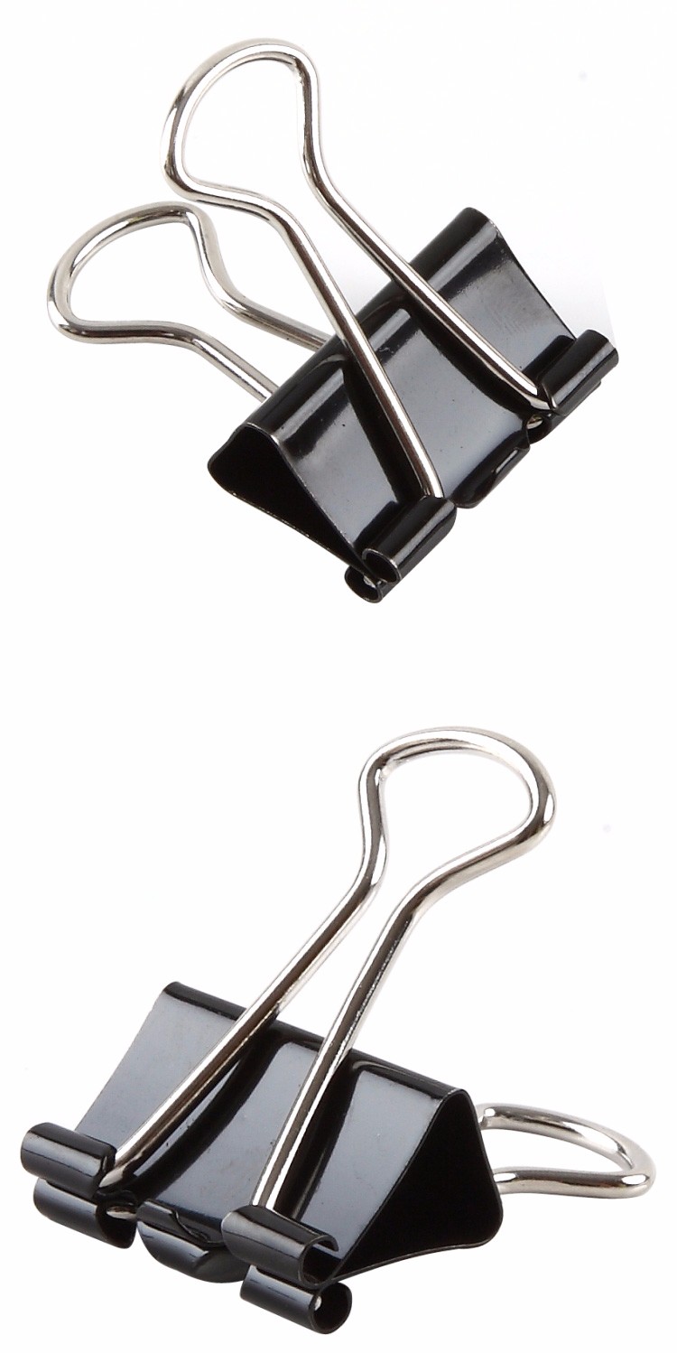 32mm black metal Binder Clips