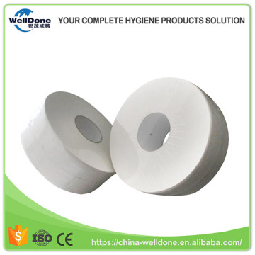 Sanitary Napkin Virgin Wood Pulp Jumbo Toilet Tissue Paper Rolls