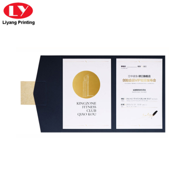 Luxury business invitation card printing