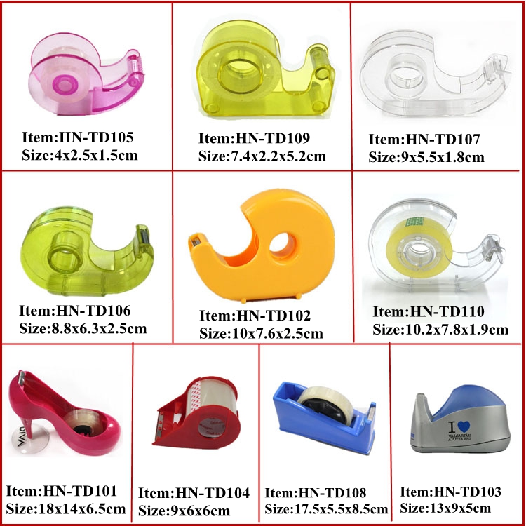 Plastic Stationary Tape Dispenser