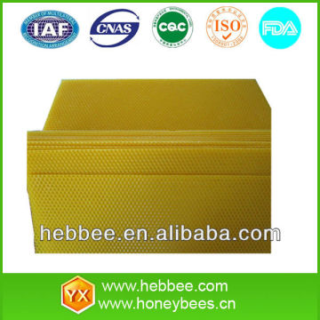 beeswax foundation sheets
