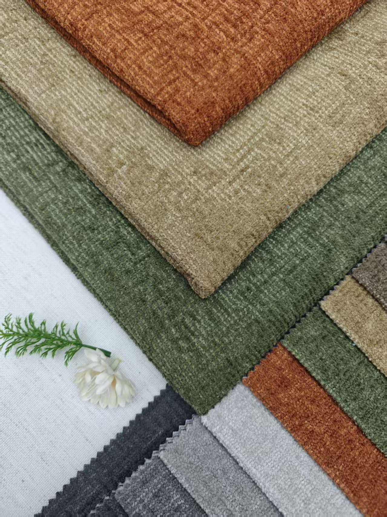 Ύφασμα Ταπετσαρίας Σενίλ Chenille Upholstery Fabric