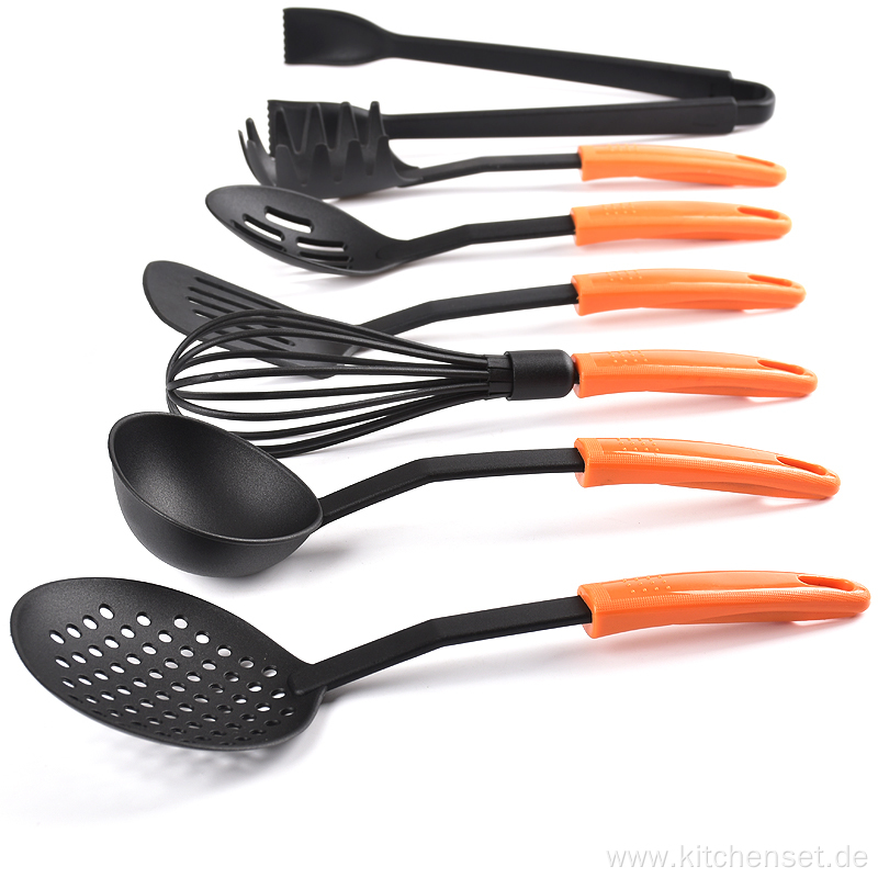 Kitchen cheap nylon cooking utensils with holder