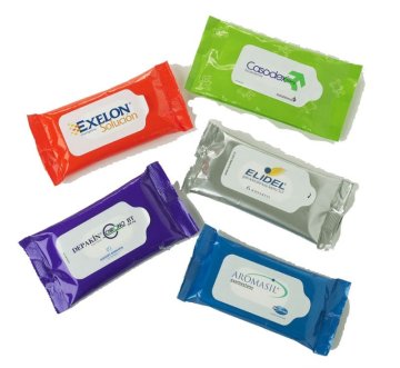 Customized Single Wet Wipes Individual Restaurant Hand Wipes