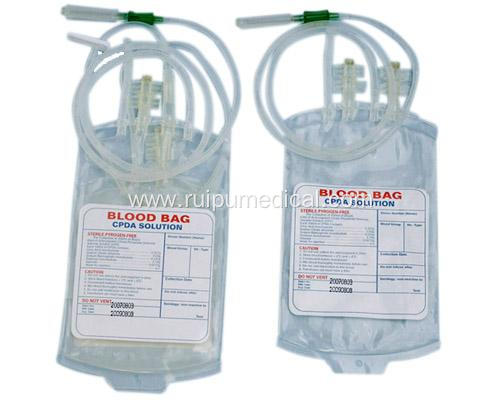 Cheap Single Double Sterile Medical Disposable Blood Bag