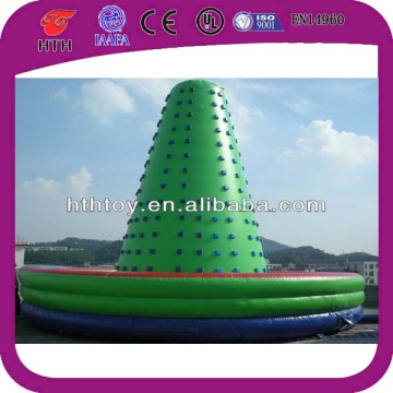 Outdoor kids rock climbing walls inflatable playground