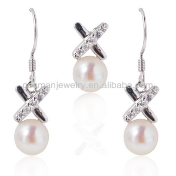 Fashion pearl set jewelry