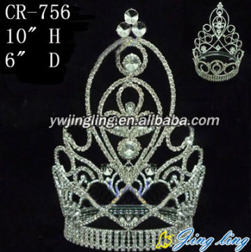 Full Round Pageant Crowns CR-756