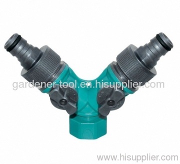 Plastic 3-way Tap Connector With Valve?