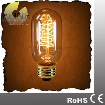 glass material Edison light T45 Vintage Light Bulb