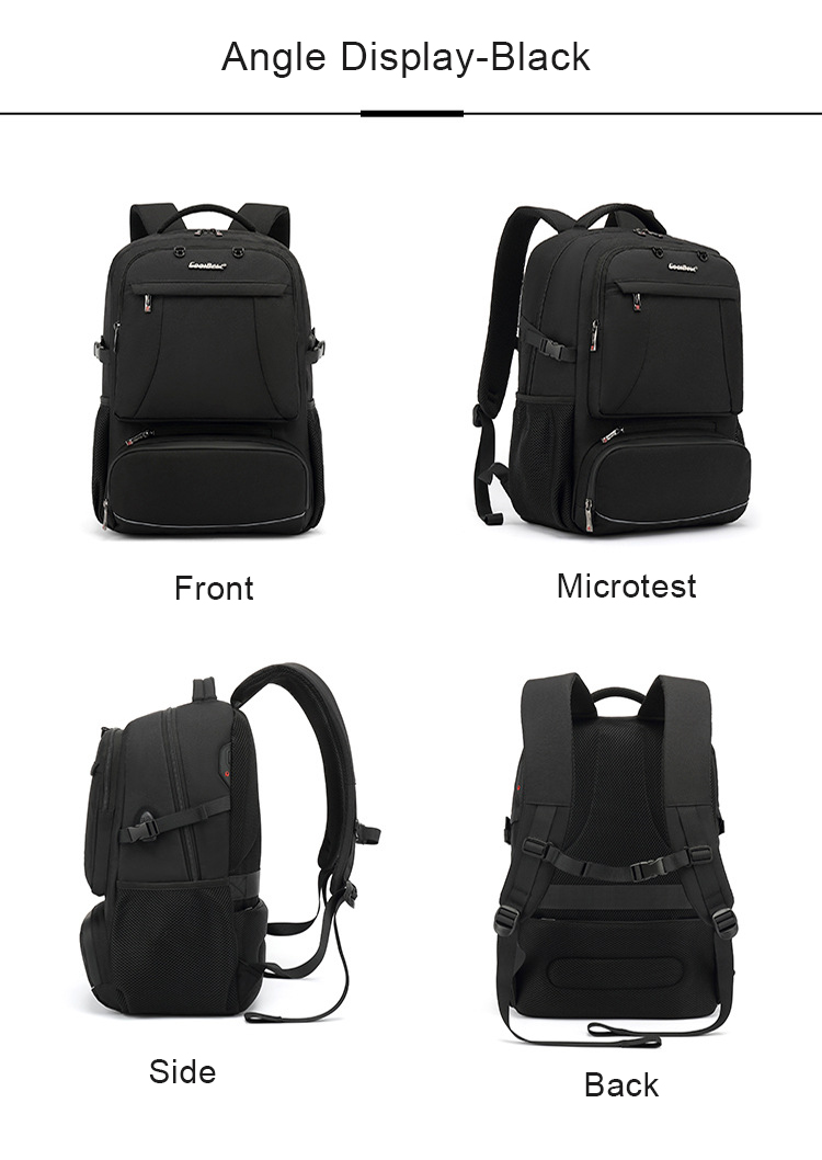 High Capacity Stylish travel Multi-function Waterproof Gym Sport Cooler Backpacks Computer Laptop Bag Backpack with USB Charger