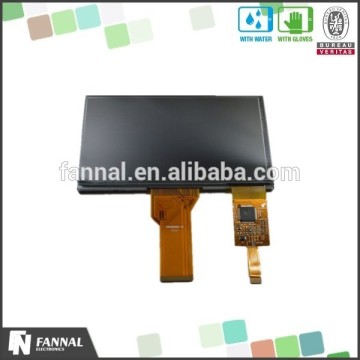 7" capacitive touchscreens