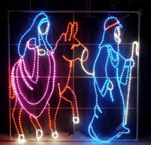 Luminous Outdoor Nativity Scenes: A Guide to Illuminated Christmas Displays