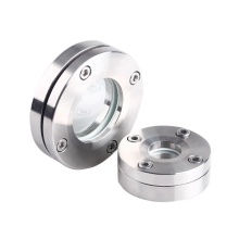 Keda Stainless Steel Flanged Sight Glasses: 304 & 316L Sanitary Grade Glass Windows