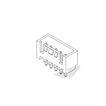 2,50 mm tonhöjd 180 ° Wafer Connector Series AW2512V-XP