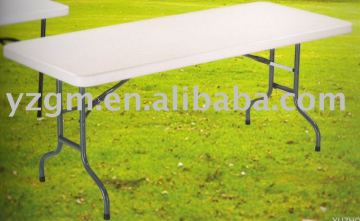 Rectangular outdoor table