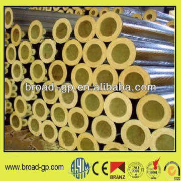 Glass wool pipe insulation with CE and ISO certificate