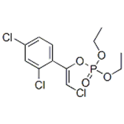 이름 : 인산, (57361752, 57275257,1Z) -2- 클로로 -1- (2,4- 디클로로 페닐)에 테닐 디 에틸 에스테르 CAS 18708-87-7