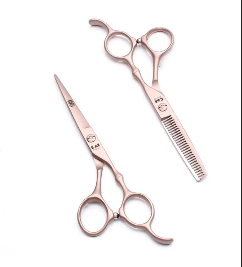 Professional 6 Inch 9cr Stainless Steel Barber Scissors Hairdressing Scissors