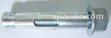 sleeve anchors with cone head bolt hex nut BZP