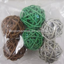 European Handmade Woven Wicker Ball