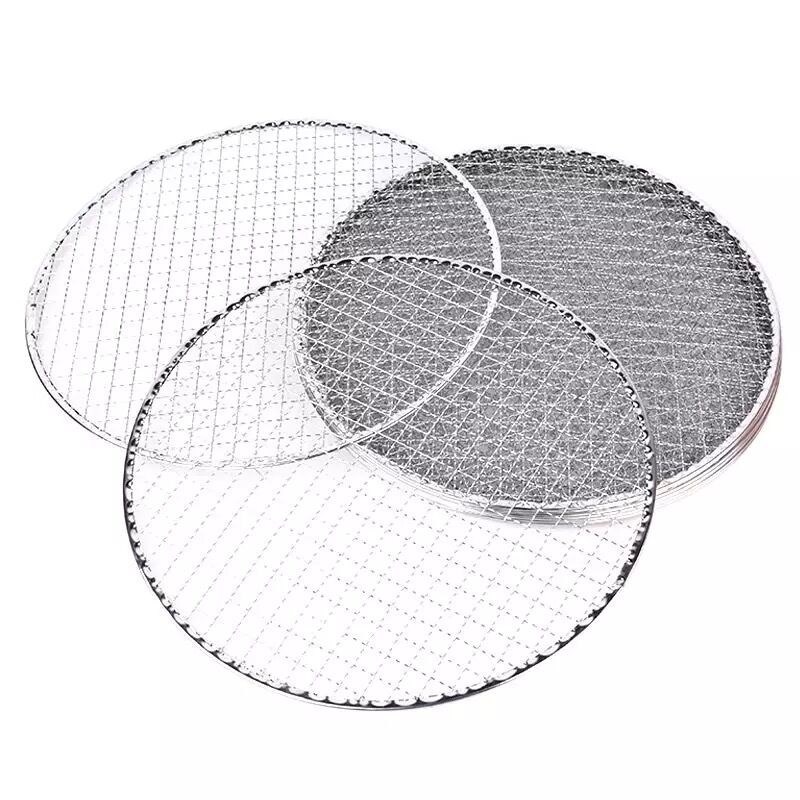 environmentally friendly healthy reusable stainless steel BBQ wire mesh barbecue grill for cooking